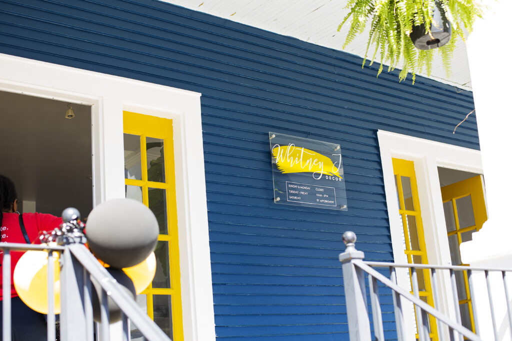 outside of whitney j decor studio