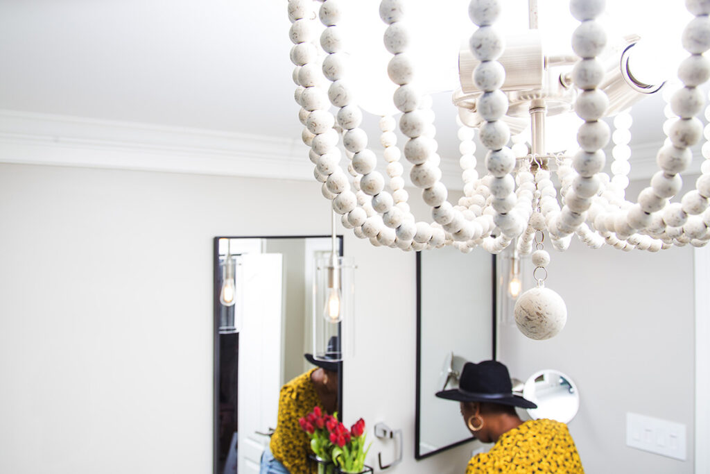 Bold Blue Tiles in Bathroom 1